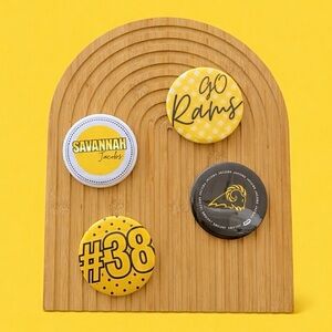 Customized Buttons/Pins